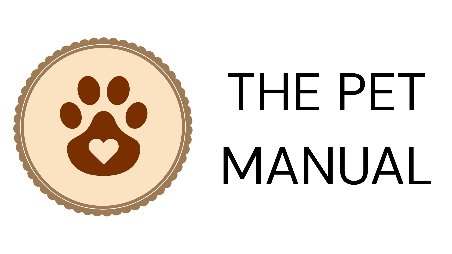 the pet manual footer logo